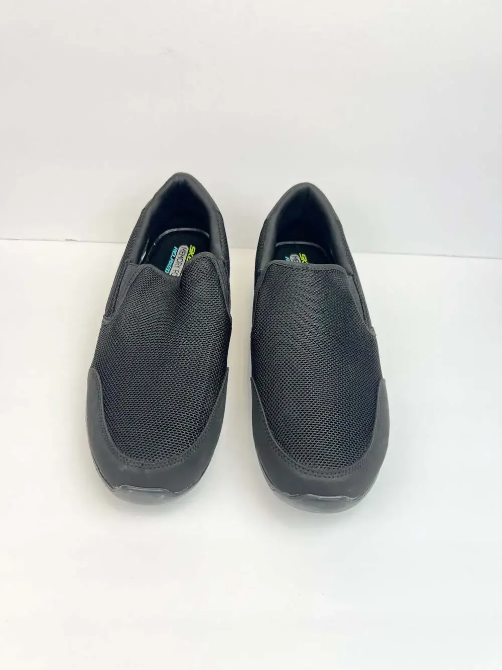 Skechers Relaxed Fit Equalizer Persistent Slip-On Sneakers - Black - Size 12